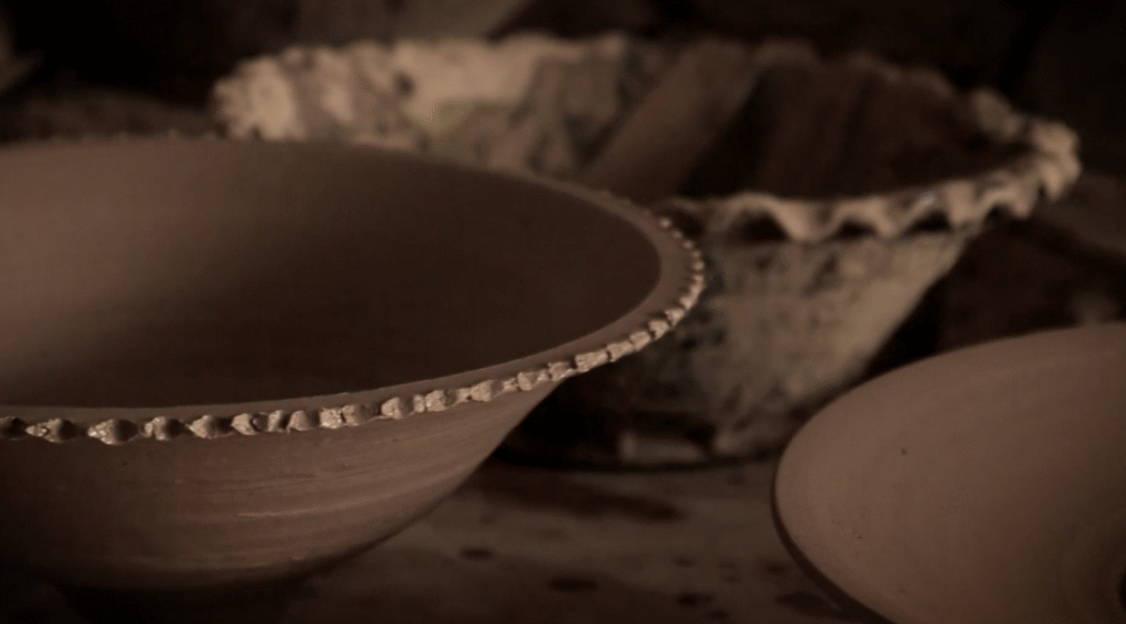 Pottery documentary, handmade bowls