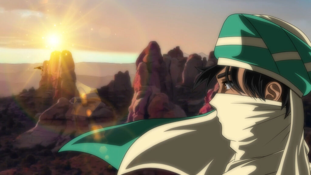 Diriyah anime inspired by the Edge of the World, by Stock Stop