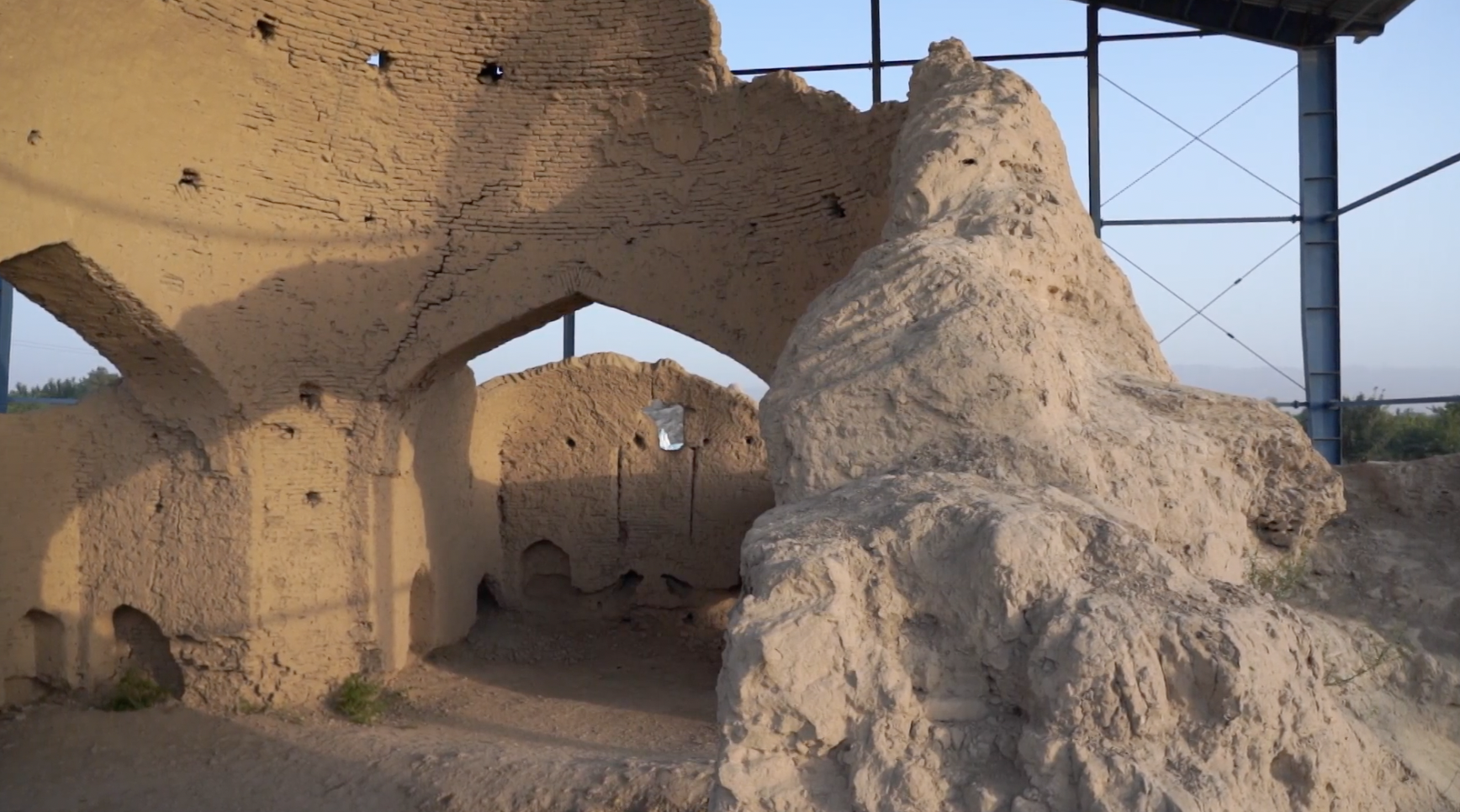 The site believed to be the birthplace of Rumi