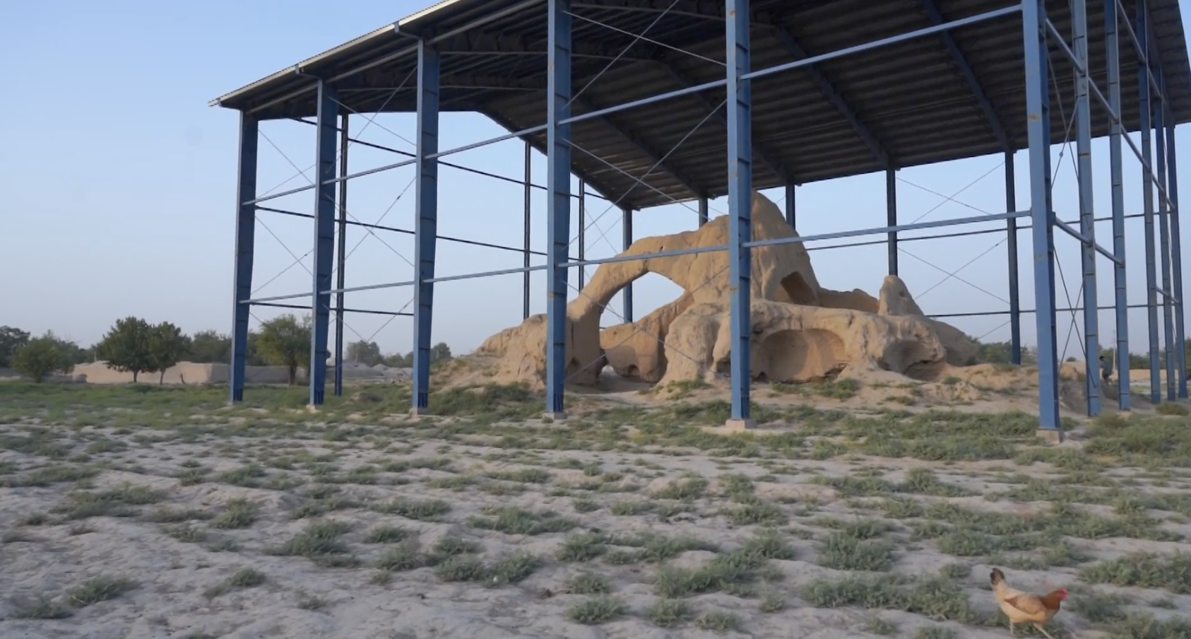 The site believed to be the birthplace of Rumi, scene 5