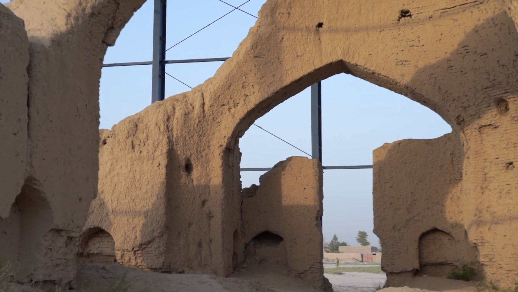 The site believed to be the birthplace of Rumi, scene 3
