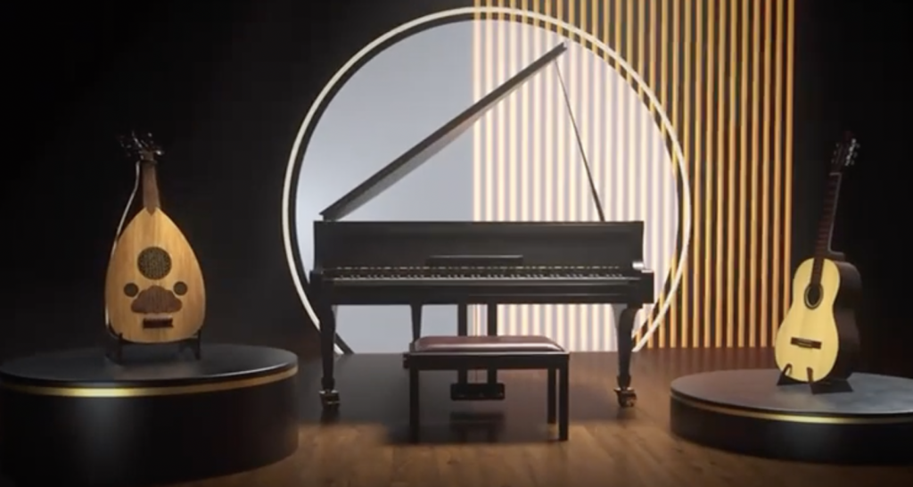 Music school 3D promo animation by Stock Stop