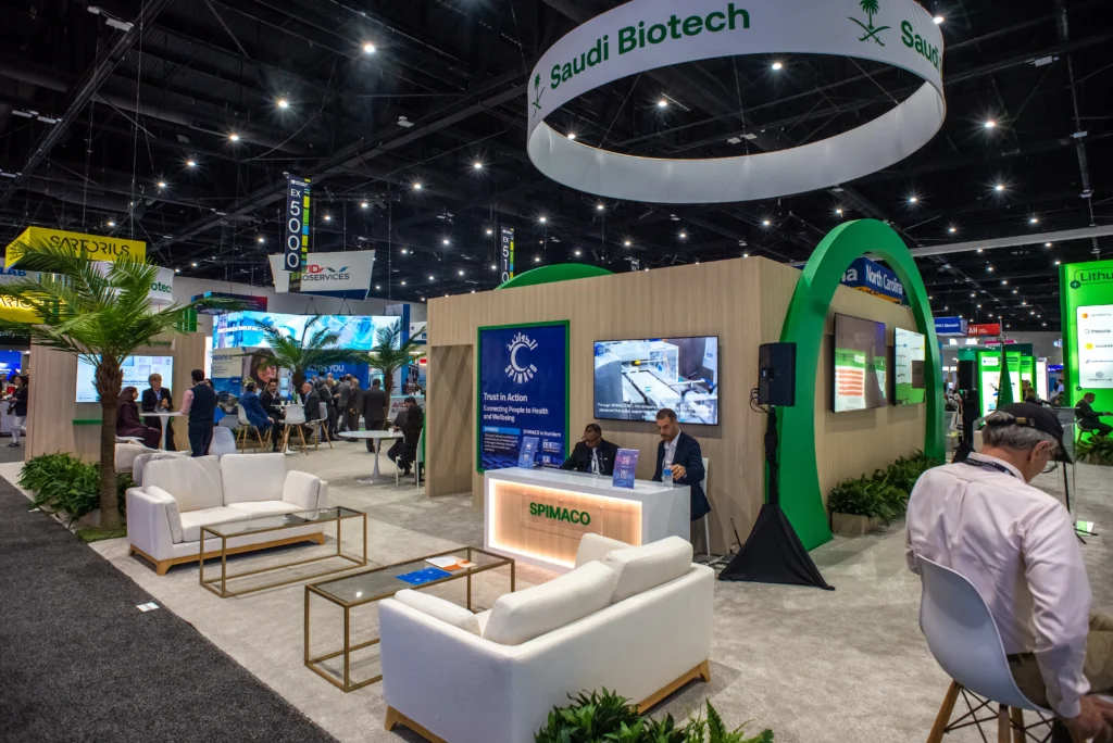 Saudi Health Council Booth - San Diego