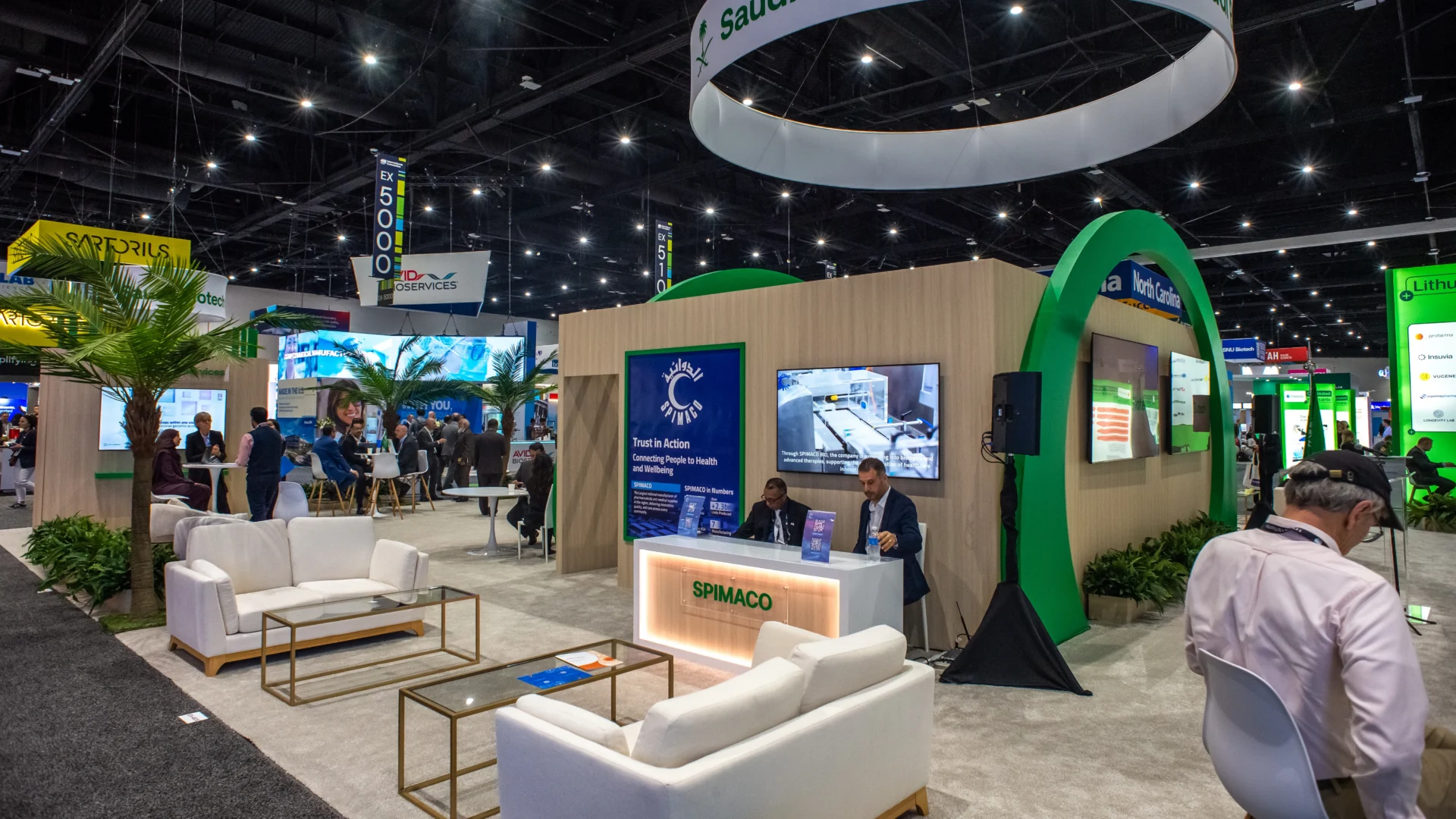 Saudi Health Council Booth - San Diego