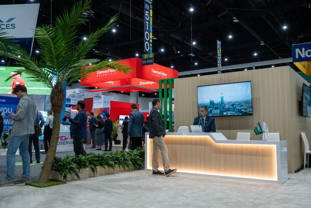 Saudi Health Council Booth - San Diego.1