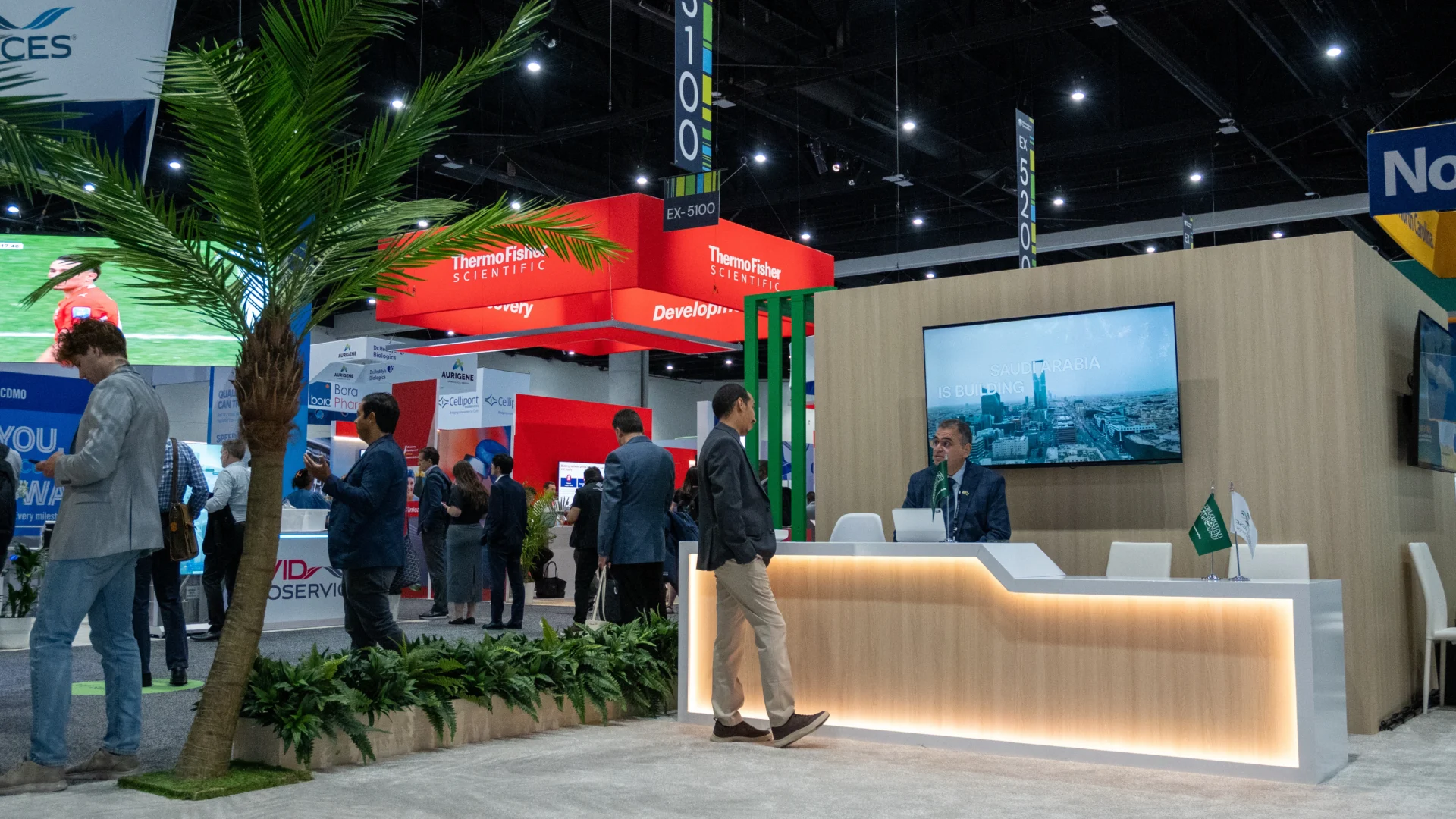 Saudi Health Council Booth - San Diego.1