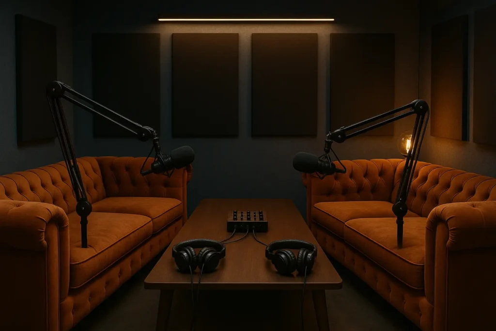 the best podcast production services studio in riyadh saudi arabia - stock stop