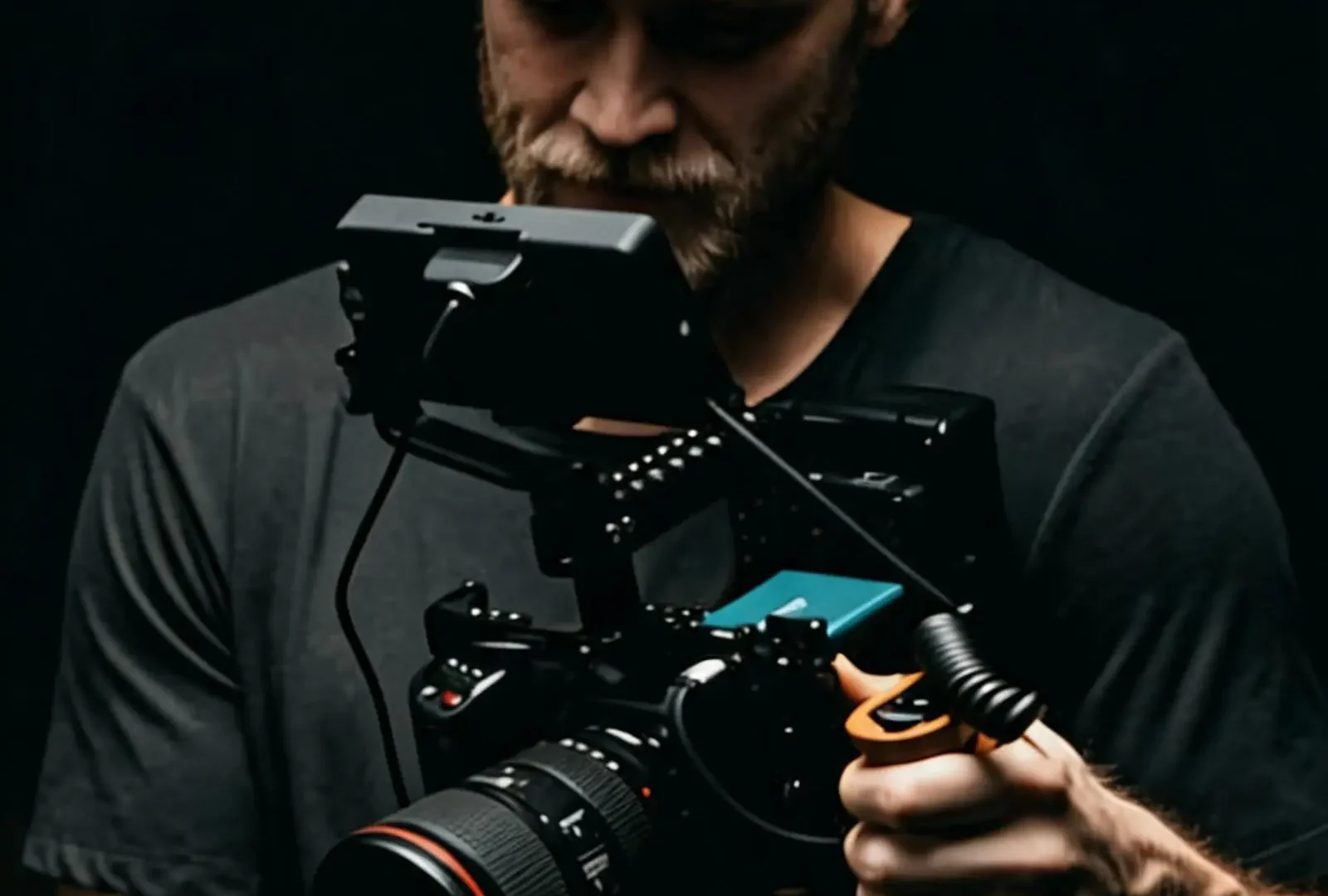 Stock stop cameraman