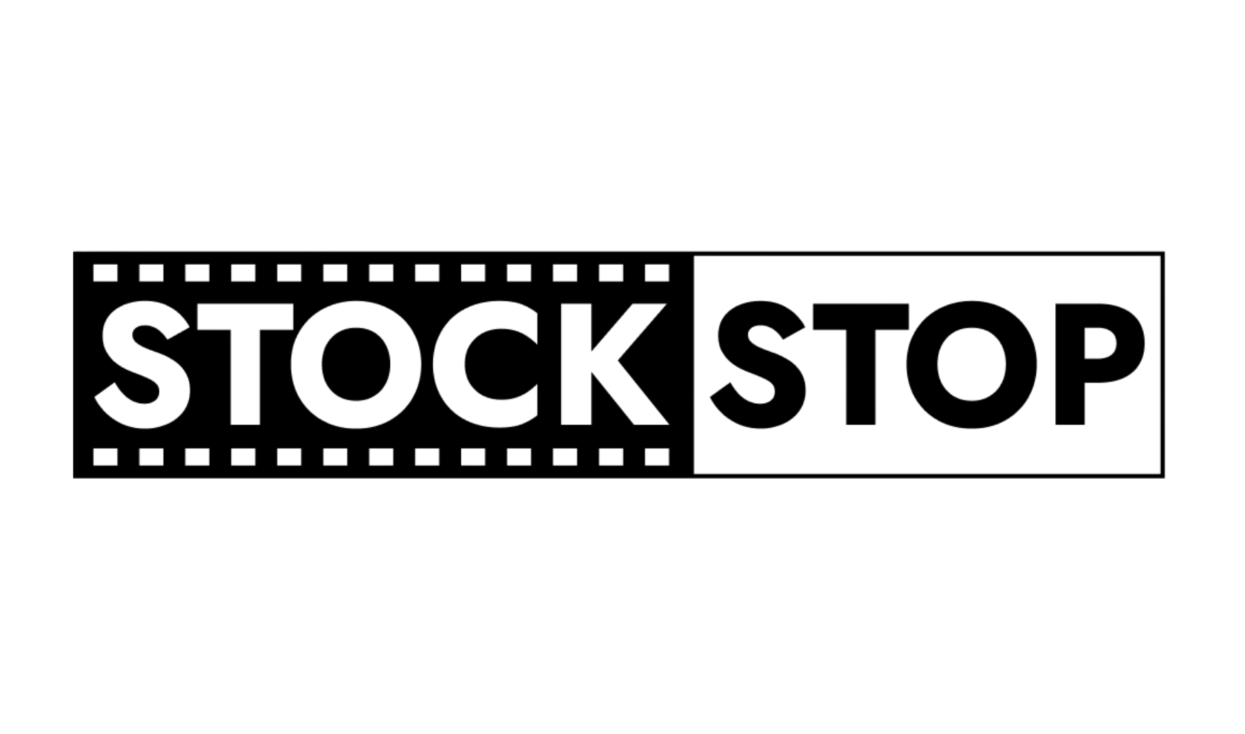 stock stop - transparent logo
