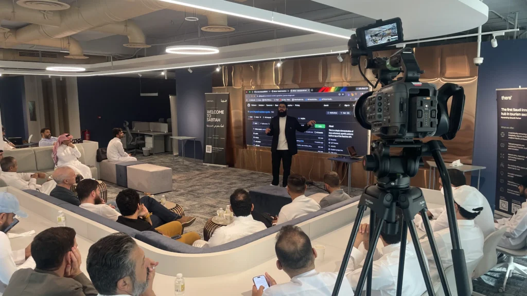Three camera event coverage at a Sabtiah session in Riyadh